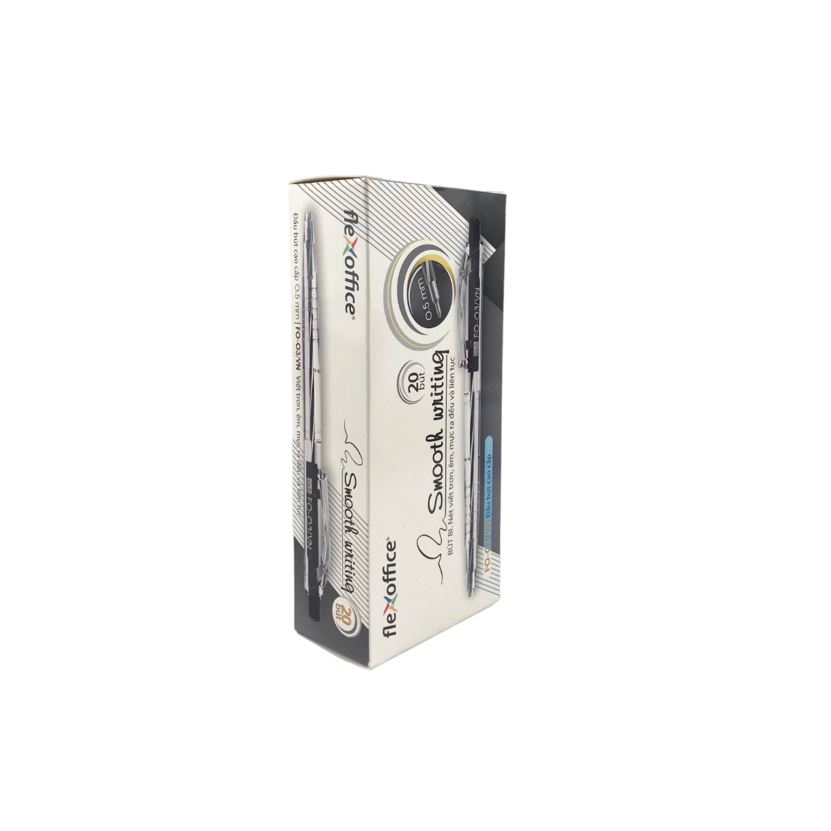 Bút Bi Flexoffice FO-03/VN Hộp 20 Bút