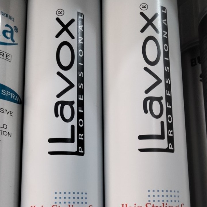 Chai keo xịt giữ nếp tóc LAVOX