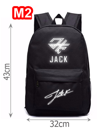 cặp Jack phản quang, balo Jack phản quang  May 3 lớp 4 ngăn