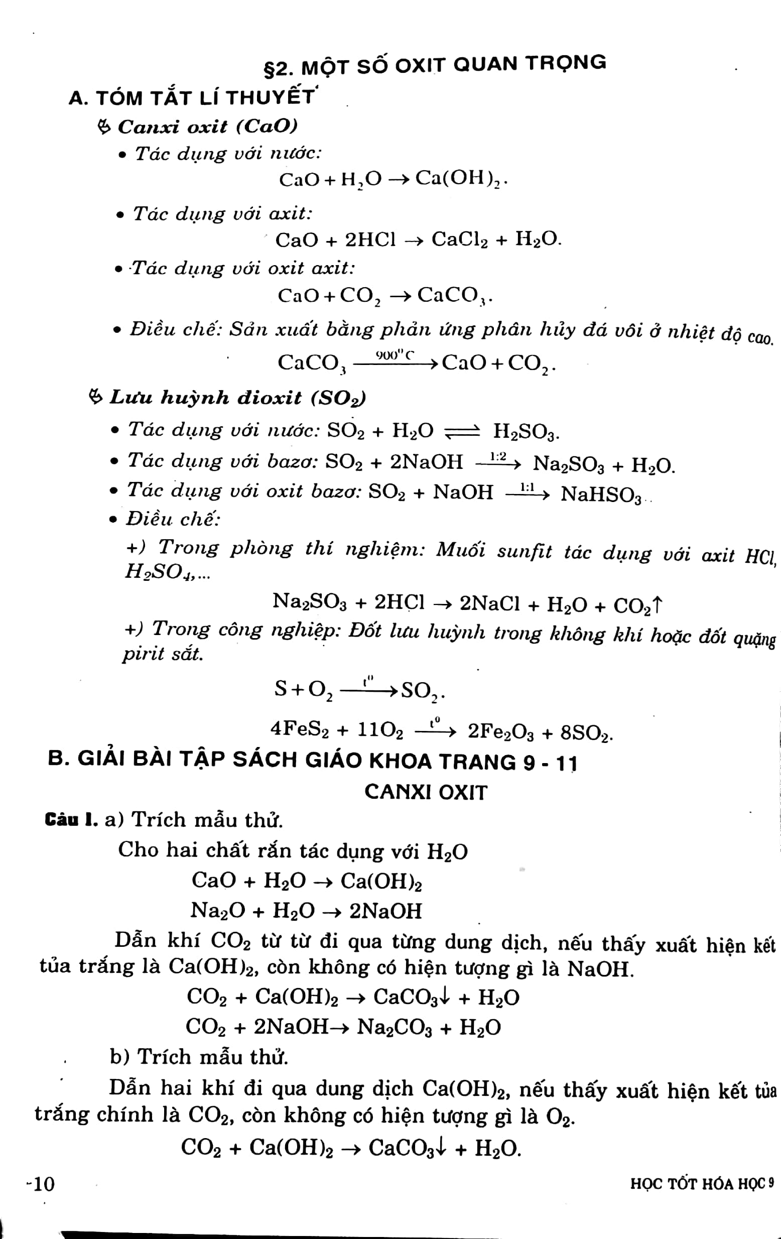 Fahasa - Học Tốt Hóa Học 9