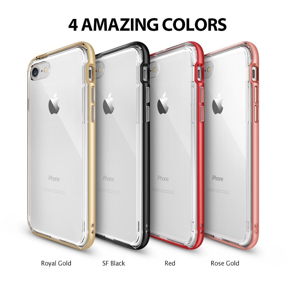 Ốp lưng Hàn Quốc Ringke Fusion Frame cho iPhone SE 2022 / SE 2020 / iPhone 8 / iPhone 7