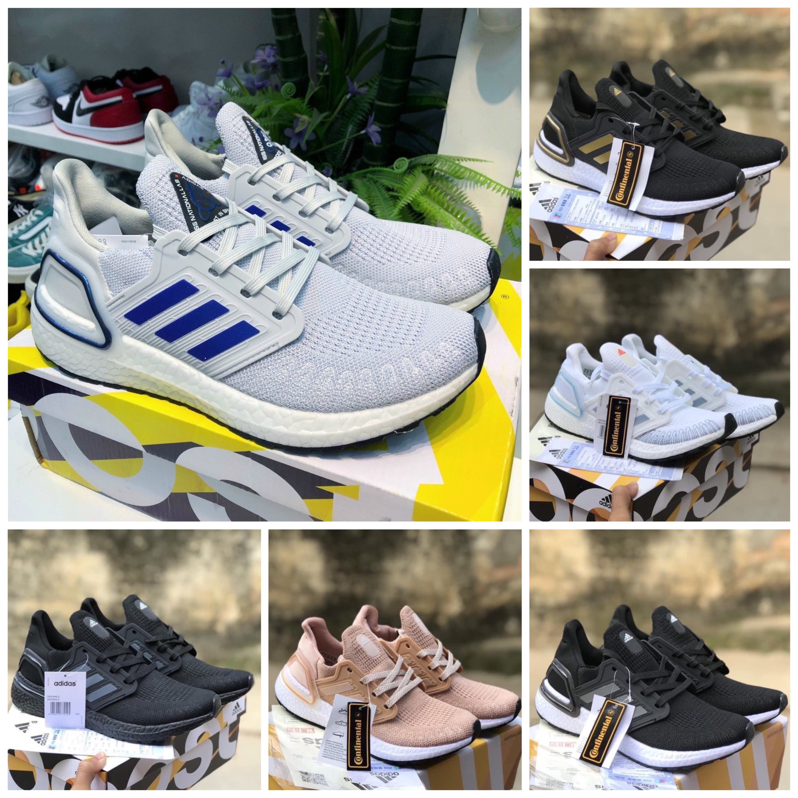 Giày Sneaker UB 2020 Nam Nữ Full Box - Giày Thể Thao Ultra Boost 6.0