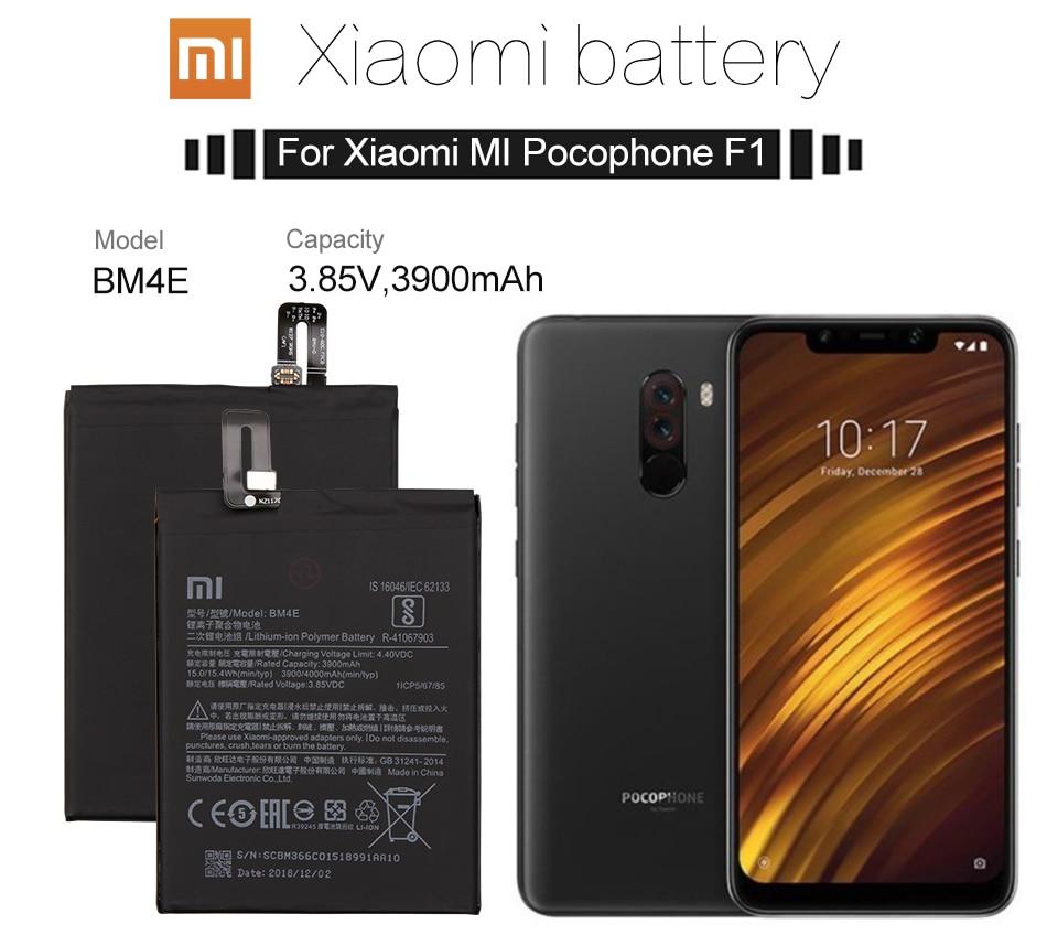 Pin Sạc Thay Thế Cho Xiaomi PocoFone F1 - BM4E , Pin Xiaomi PocoFone F1