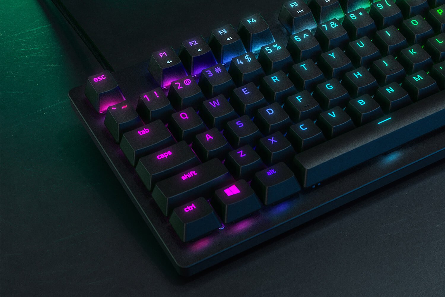Razer Huntsman Tournament Edition Compact Gaming Keyboard with Optical Switches( US Layout)