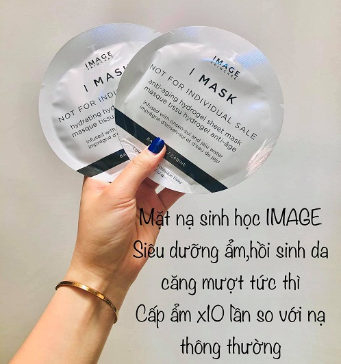 [Chính hãng] Mặt nạ sinh học cấp ẩm Image I Mask Hydrating Hydrogel Sheet Mask