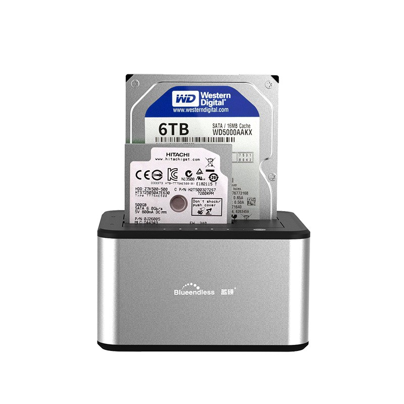 DOCK HDD BLUEENDLESS HD07A Sata 2.5”+3.5” USB 3.0 (Hỗ trợ đến 10T)