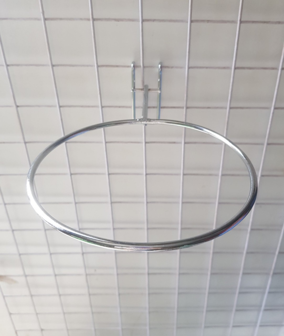 Móc treo đỡ bóng cài lưới 10cm*15cm -sơn trắng