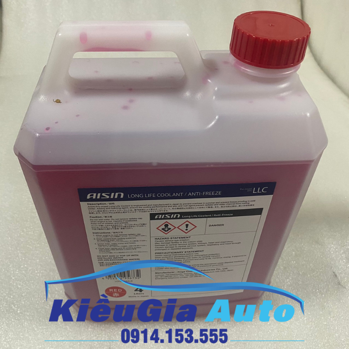 Nước làm mát xe động cơ Isuzu