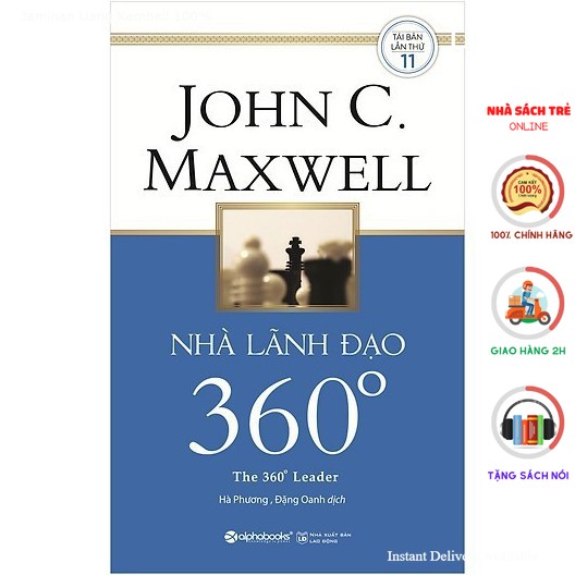 Sách alphabooks - nhà lãnh đạo 360 độ
