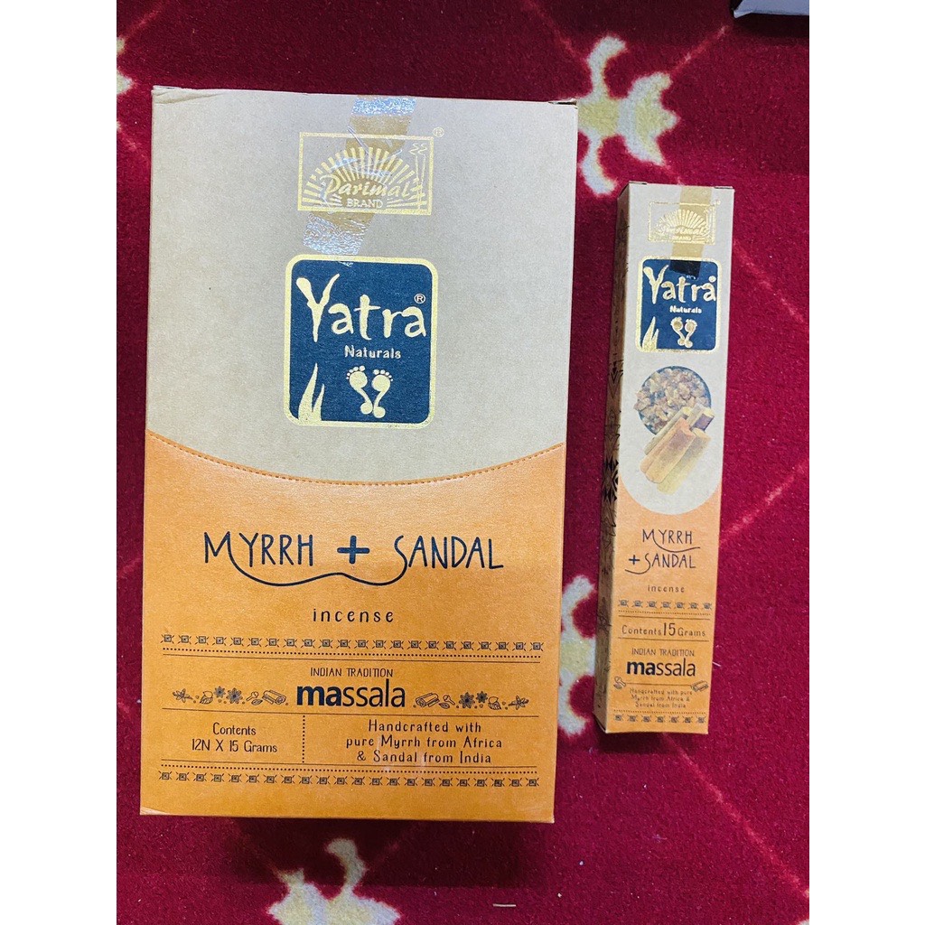 [PBMC]Nhang cây Yatra Massala 15gr (TÉP)