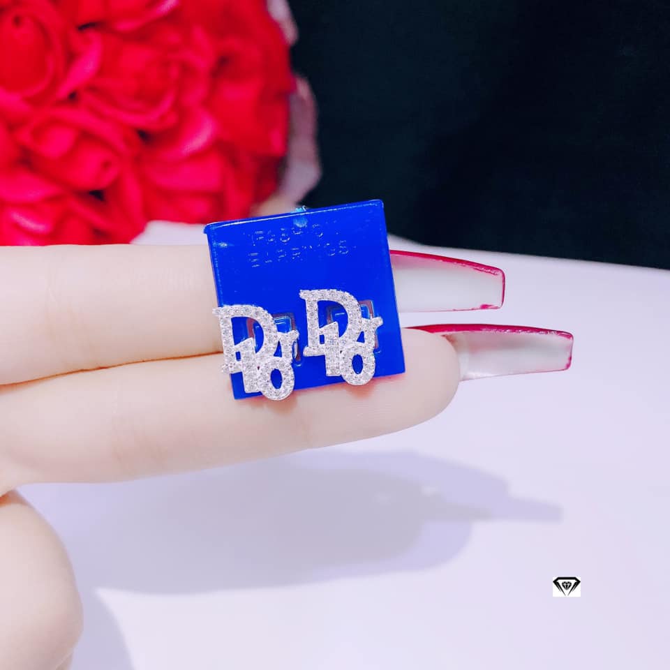 Bông tai bạc thời trang chất liệu bằng bạc s925 MS55A