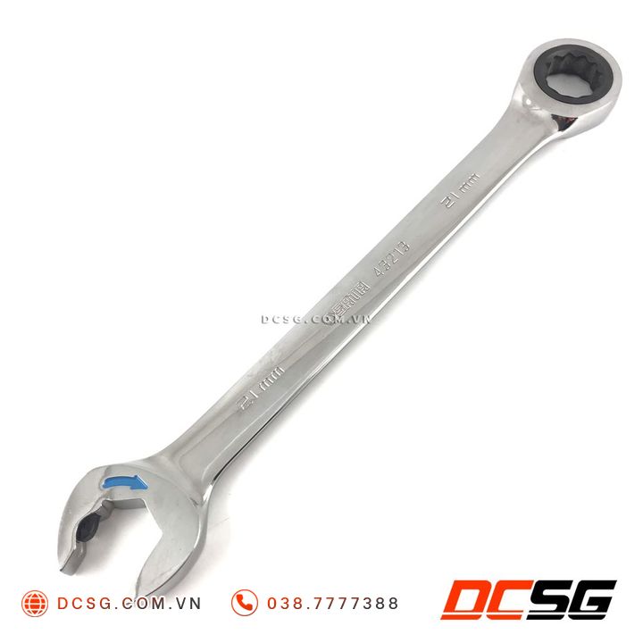 Cờ lê vòng miệng tự động 21mm Sata 43616