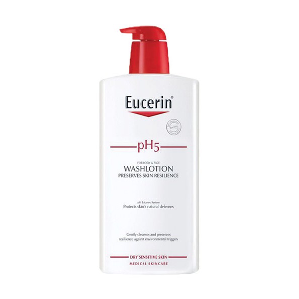 Sữa Tắm  Dịu Nhẹ Eucerin pH5 Washlotion 1000ML