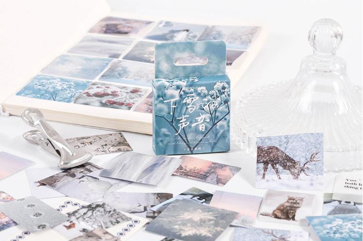 Bộ 46 Sticker Băng Tuyết Tuyệt Đẹo E111