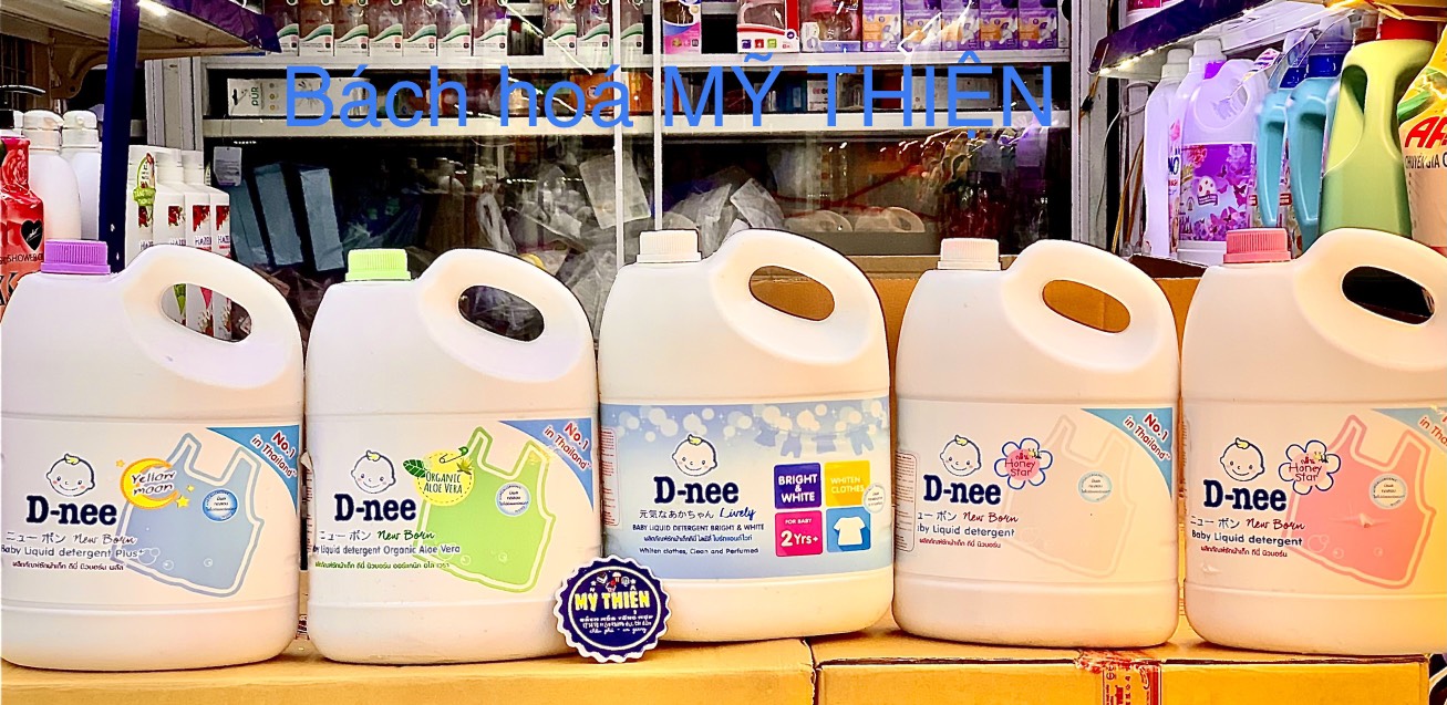 Nước giặt quần áo em bé Dnee 3000ml (Chính hãng có tem Đại Thịnh)
