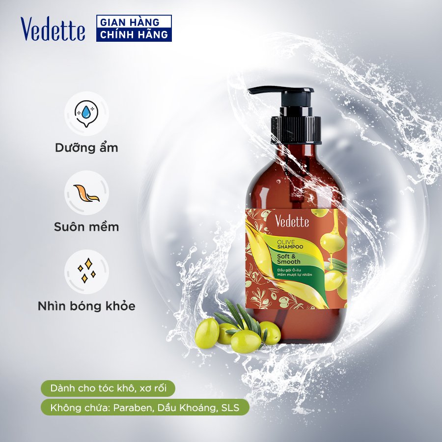 Dầu Gội Vedette Ô-liu 450g (TPM371)