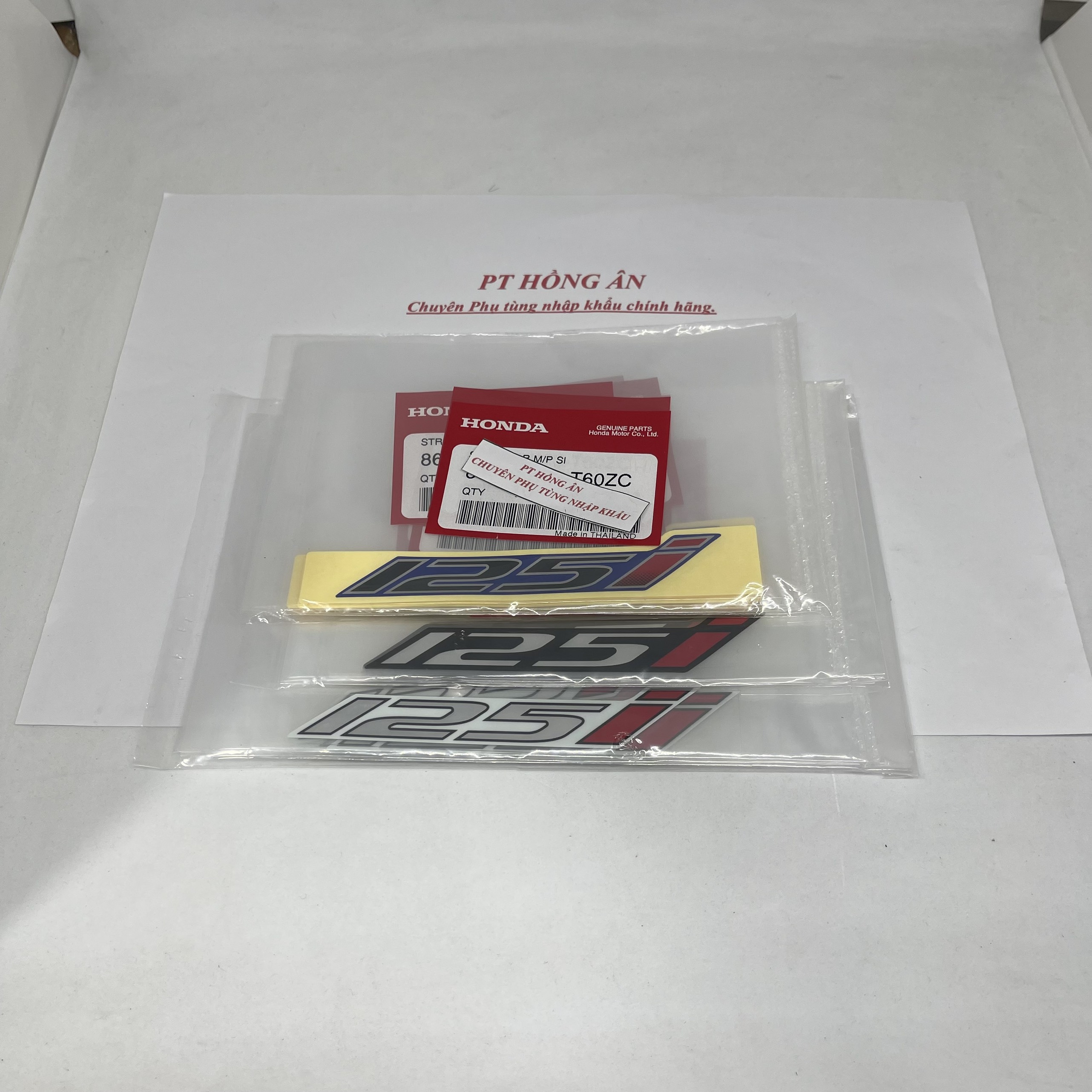 Tem chữ 125i wave 2019 nhập khẩu chính hãng honda thailand - pt hồng ân