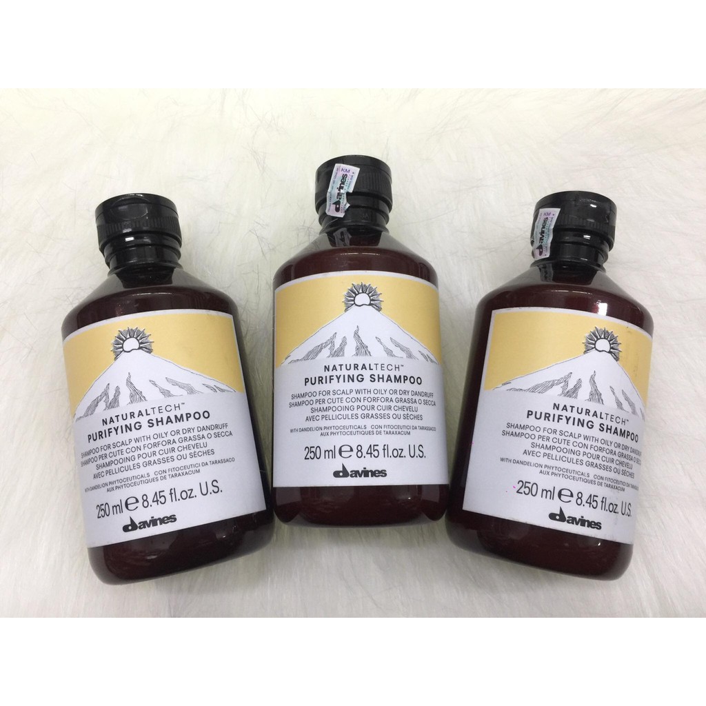 Dầu gội ngừa gàu Davines Natural Tech Purifying  250ml-1000ml