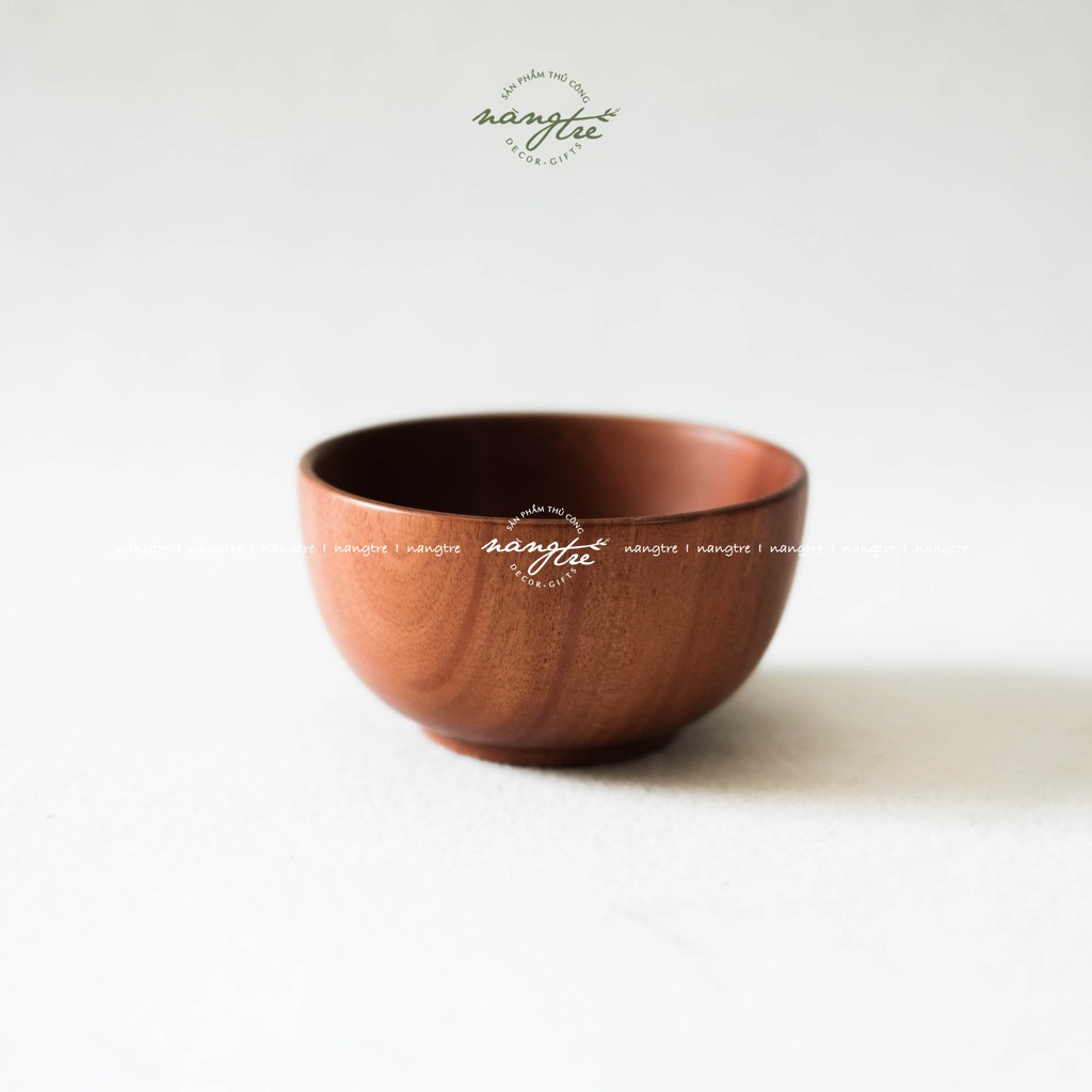[HCM]Chén gỗ - Bát gỗ tự nhiên - Wooden bowl