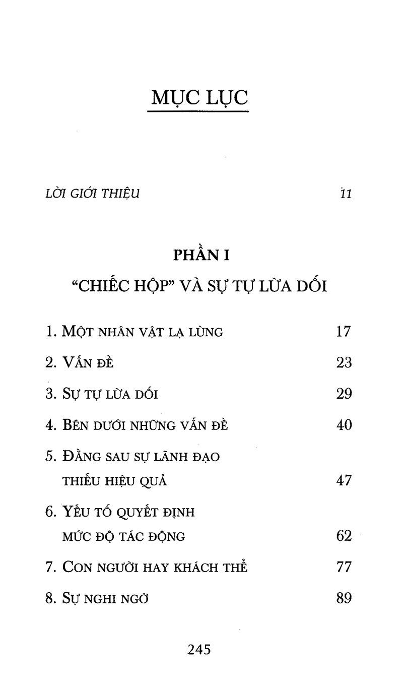 Fahasa - Lãnh Đạo Và Sự Tự Lừa Dối (Tái Bản 2018)