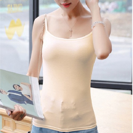 Áo hai dây COTTON mặc trong áo Vest cho nữ