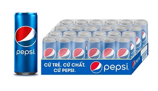 Thùng 24 Lon Pepsi 320ml