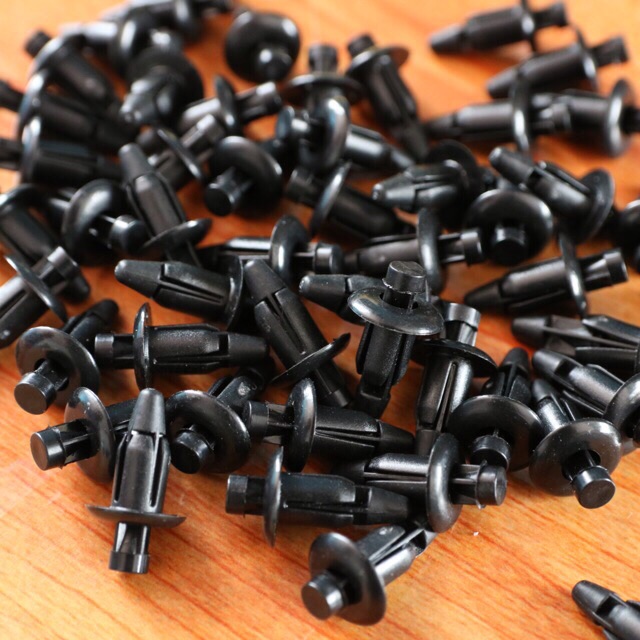 chốt vít nhựa 6mm 8mm dàn áo xe máy 10 cái