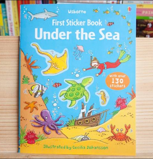Usborne Sticker Book - Under the sea