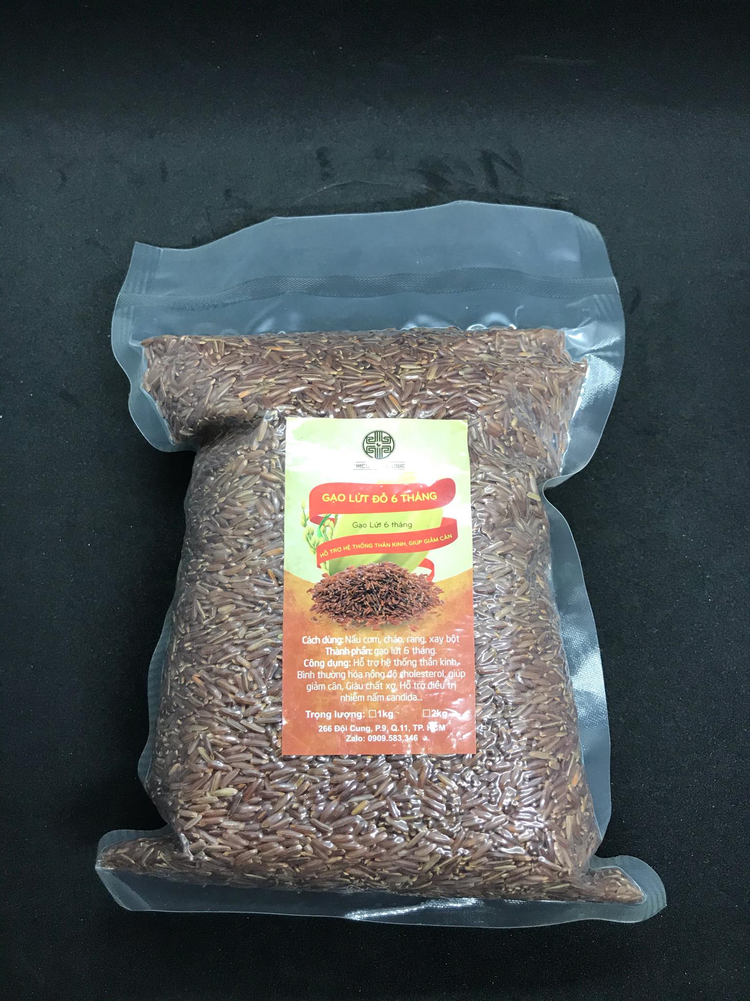 Gạo lứt đỏ 1kg