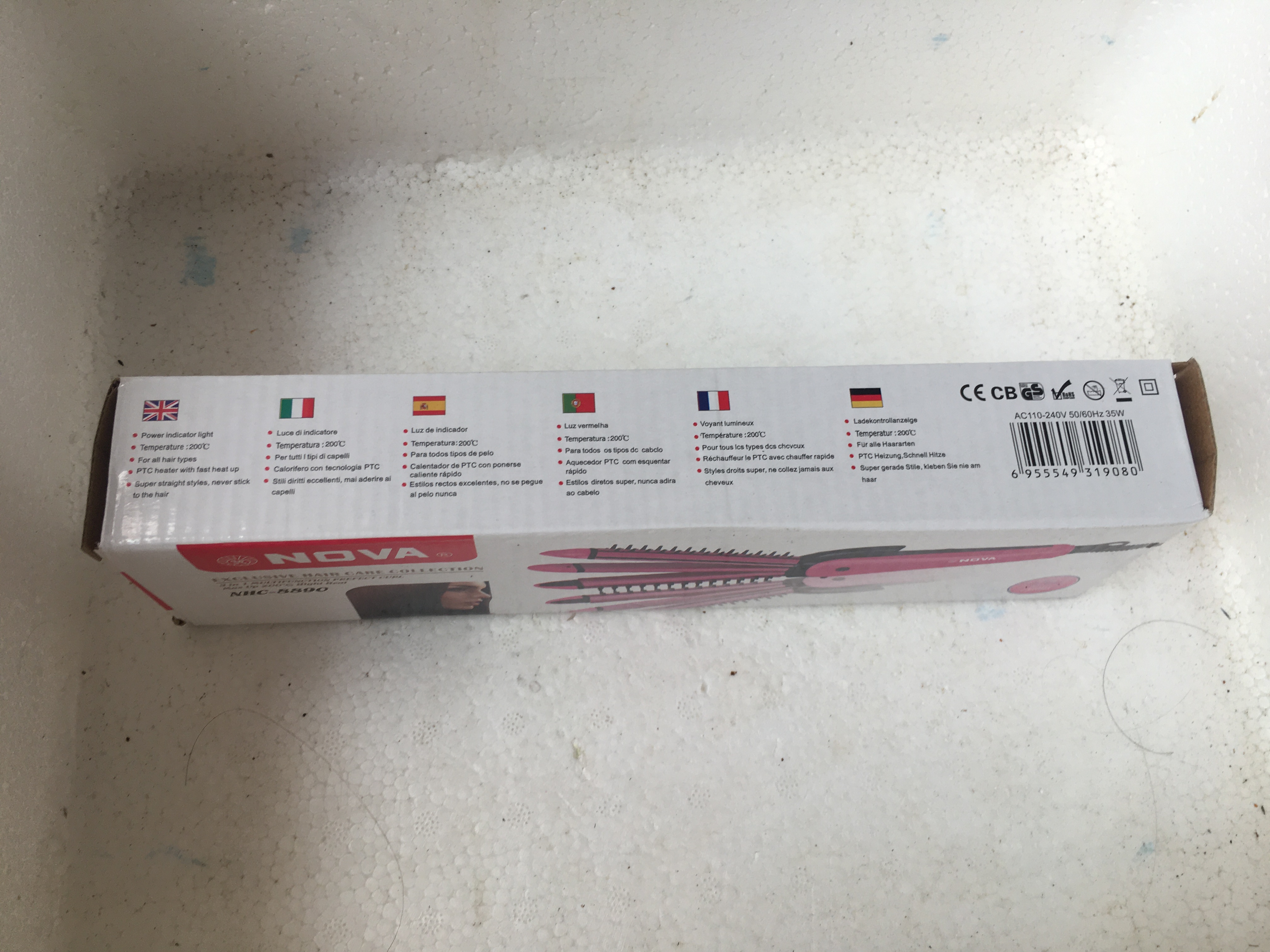 Máy uốn duỗi bấm mini tóc 3 trong 1