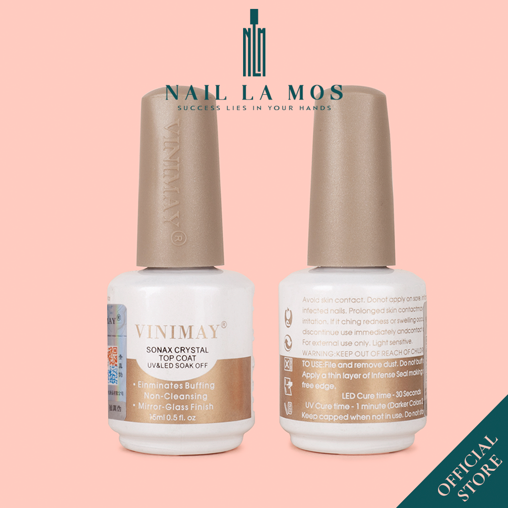 Top bóng kim cương Vinimay chính hãng - Top coat chống nước bóng bền hơn 35 ngày