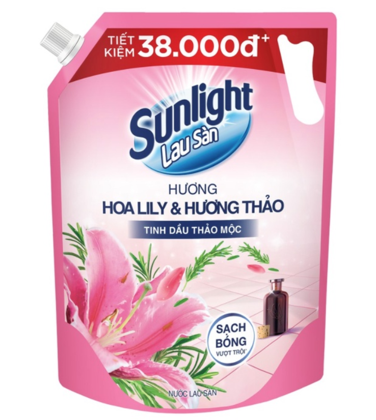 Nước Lau Sàn Sunlight Túi 3.6 Kg