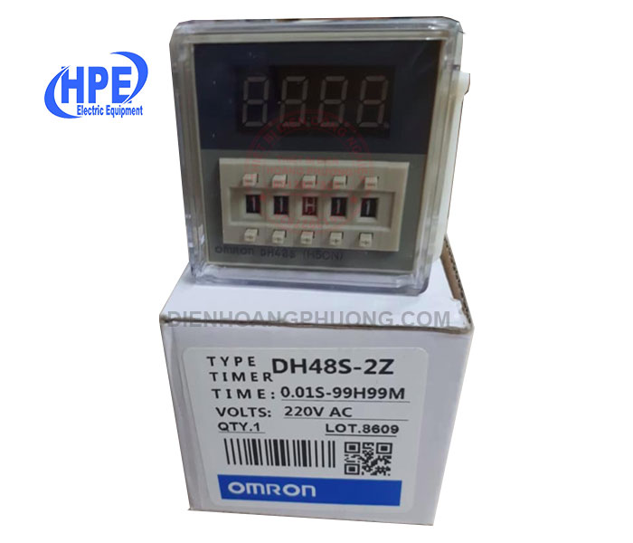 Relay thời gian omron dh48s-2z