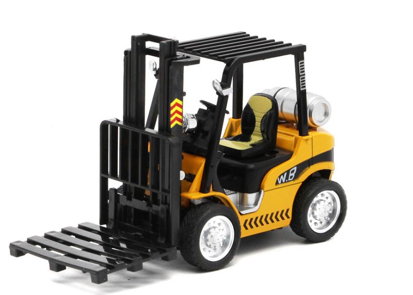 Đồ chơi mô hình xe nâng mini bằng hợp kim và nhựa đồ chơi trẻ em