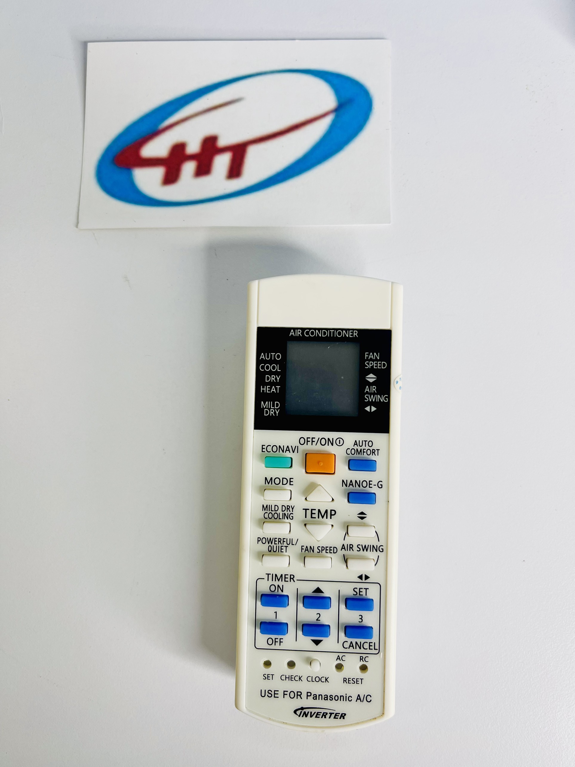 Remote máy lạnh panasonic ion mới- sp000858