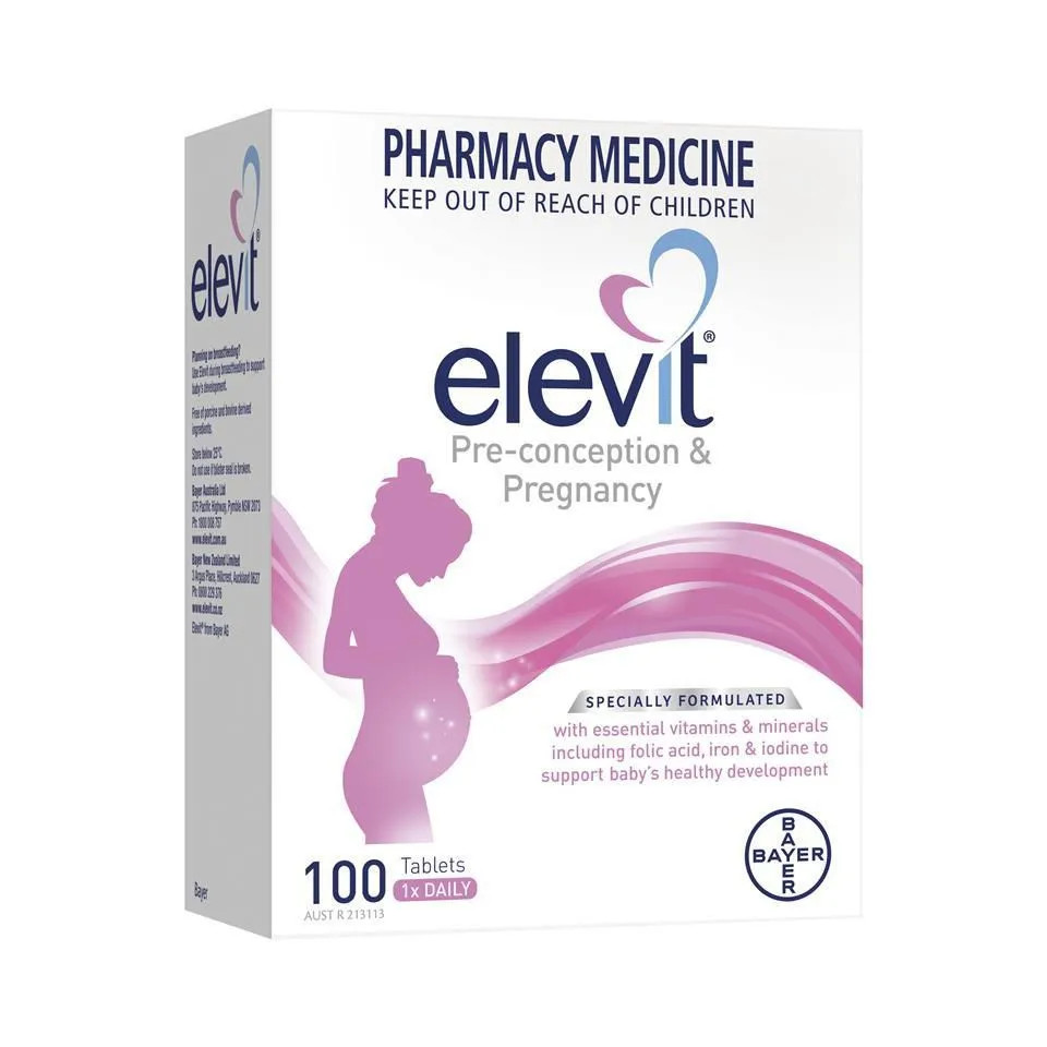 Bayer Elevit Pre Conception & Pregnancy - Bayer Elevit Bầu 100 viên