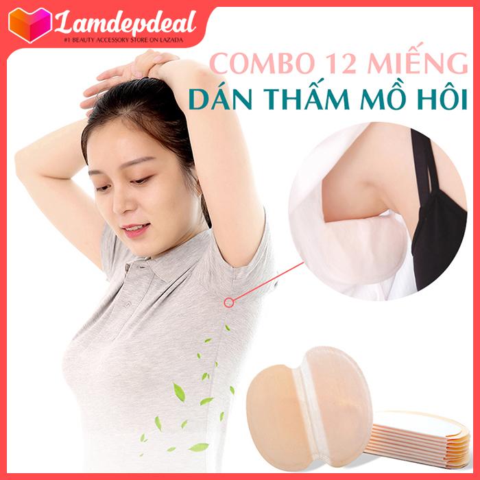 Combo 10 miếng dán thấm mồ hôi nách - Lamdepdeal