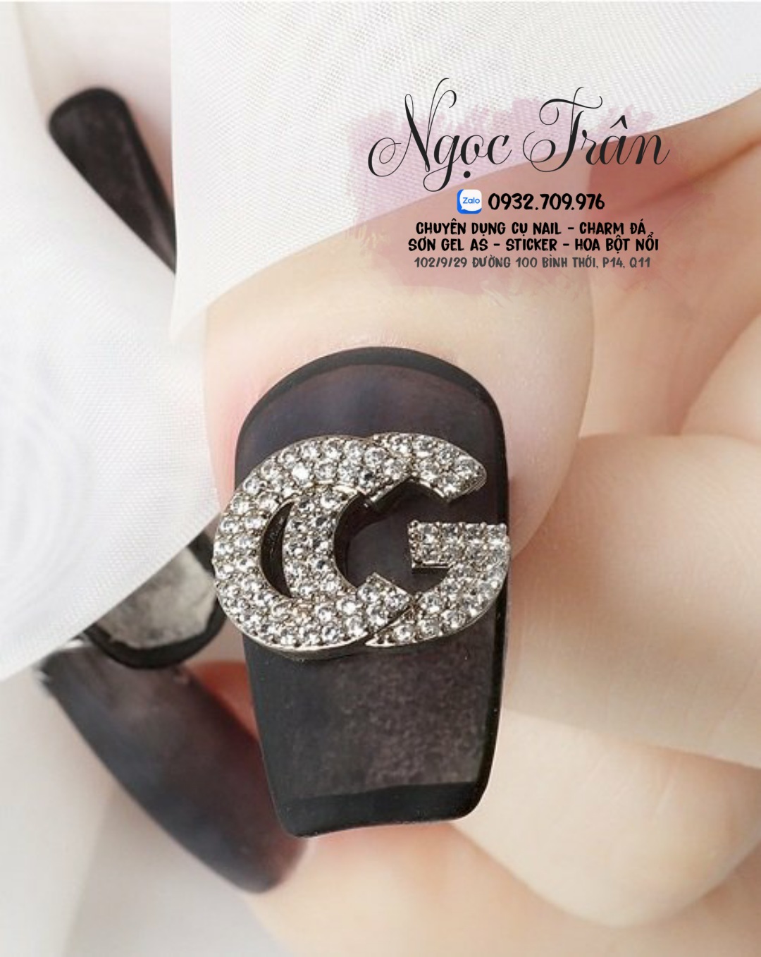Charm Size Lớn Đính Trang Trí Móng CL