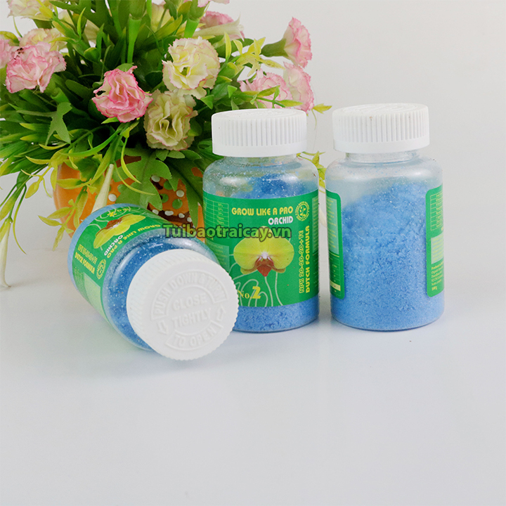 Phân bón NPK cho lan 20-20-20 lọ 100g