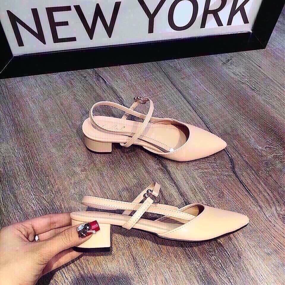 ( Rẻ VÔ Địch) Giày sandal bít mũi quay sau