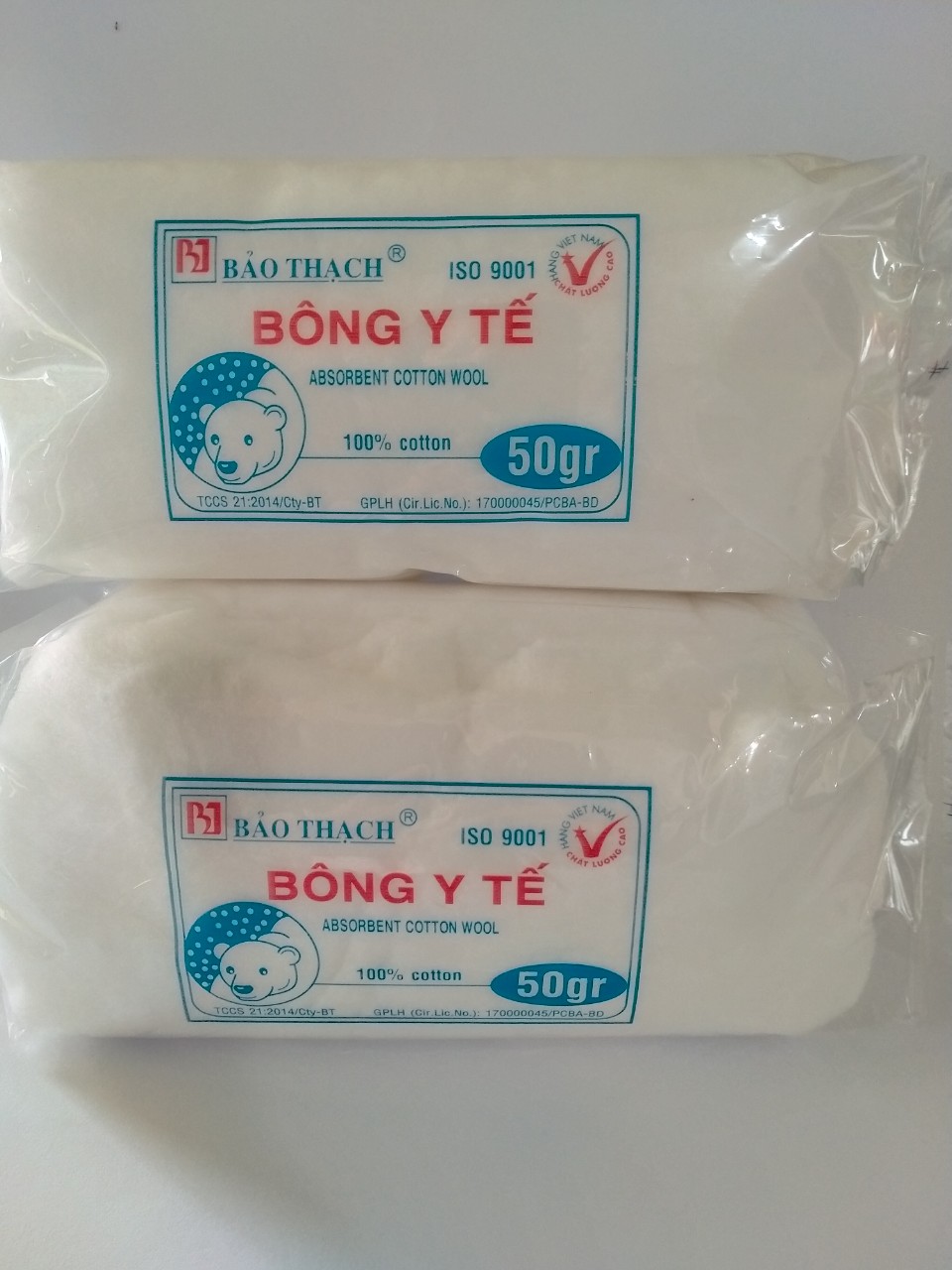 BÔNG Y TẾ BẢO THẠCH GÓI 50 G