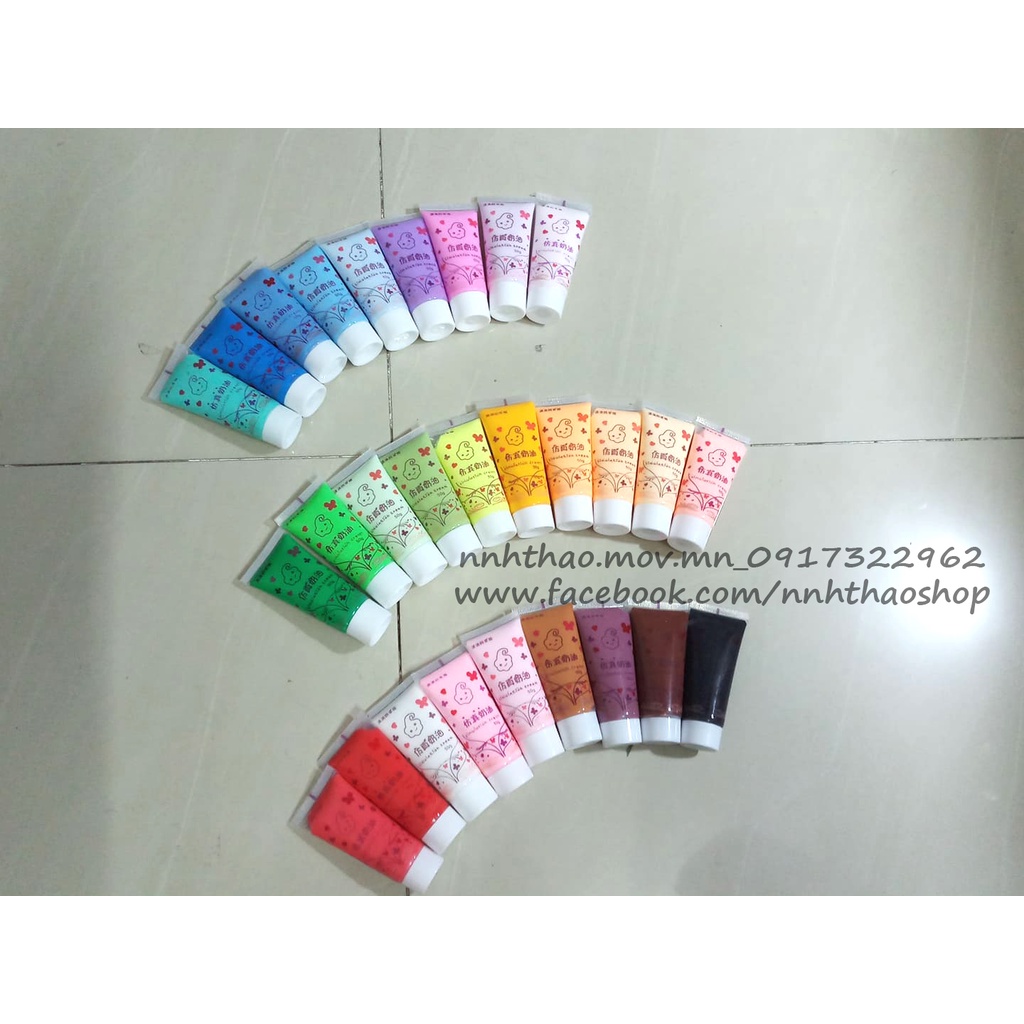 Đất Sét Lỏng / Keo Kem Trang Trí Ốp Điện Thoại 50Ml