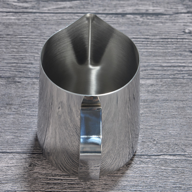 Ca Đánh Sữa Inox SUS304  Có Vạch Chia 350ml-600ml