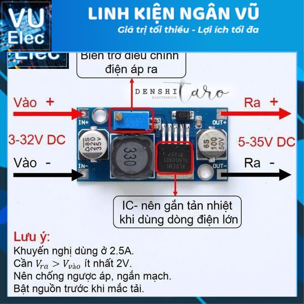 Module BOOST DC-DC XL6009 5-35V (Chiếc)