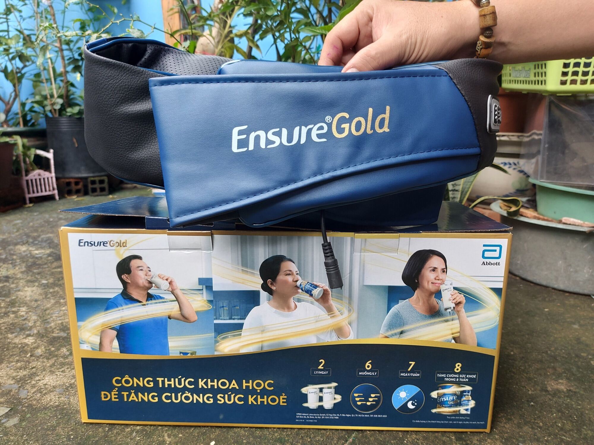 Máy masage Đa Năng quà tặng từ ensure