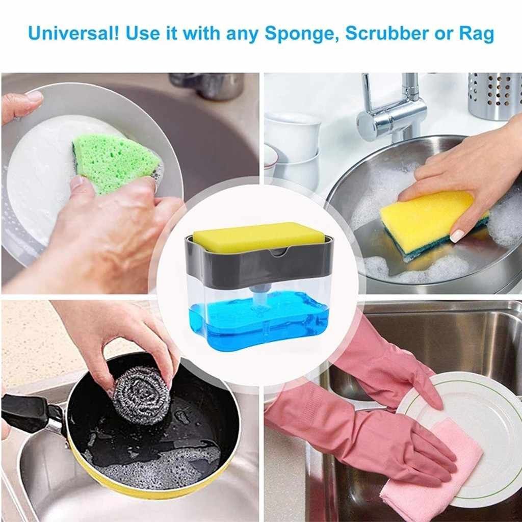 [HCM]Hộp Xà Phòng Rửa Chén Nhấn Để Tạo Bọt