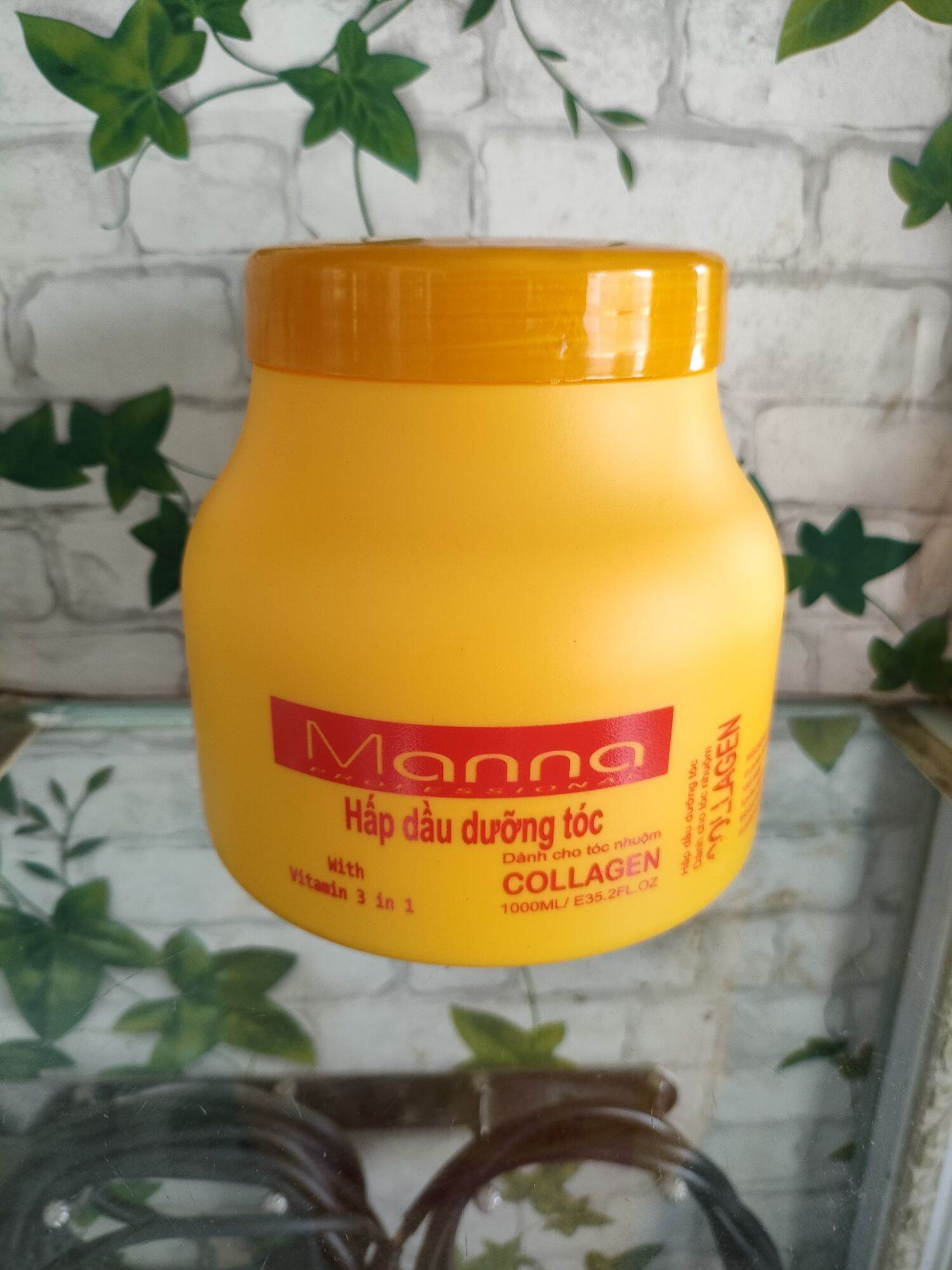 HẤP DẦU DƯỠNG TÓC MANNA CHÍNH HÃNG (COMBO 3 HỦ)
