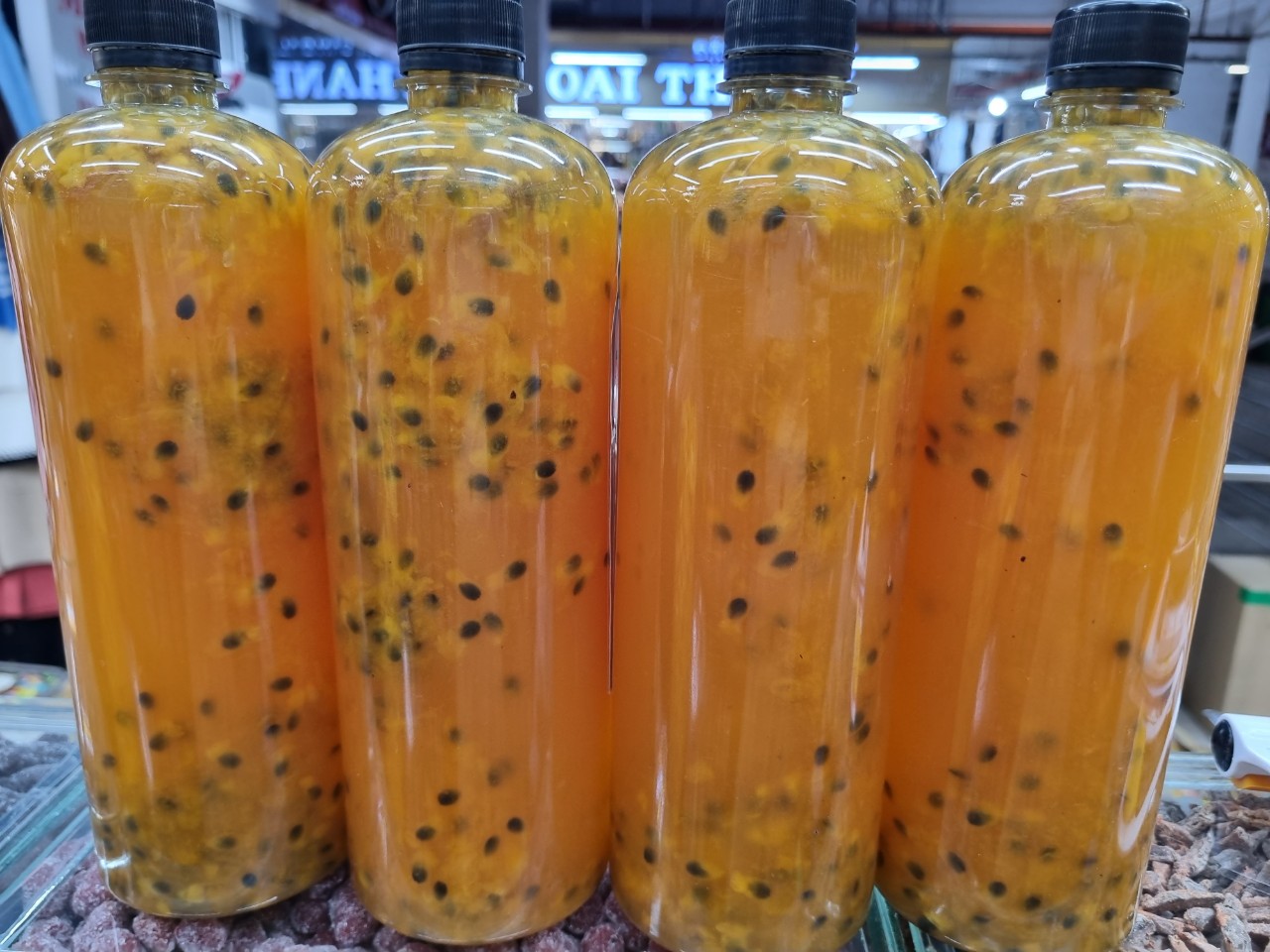 NƯỚC CỐT CHANH DÂY ĐẬM ĐẶC 100% NGUYÊN CHẤT 1 LÍT