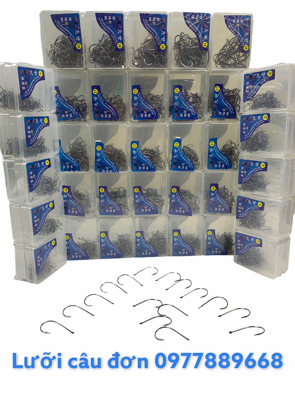 LƯỠI CÂU ĐƠN XinMin SIÊU SẮC BÉN , RẺ VÔ ĐỊCH ,( 21k = 2 hộp )