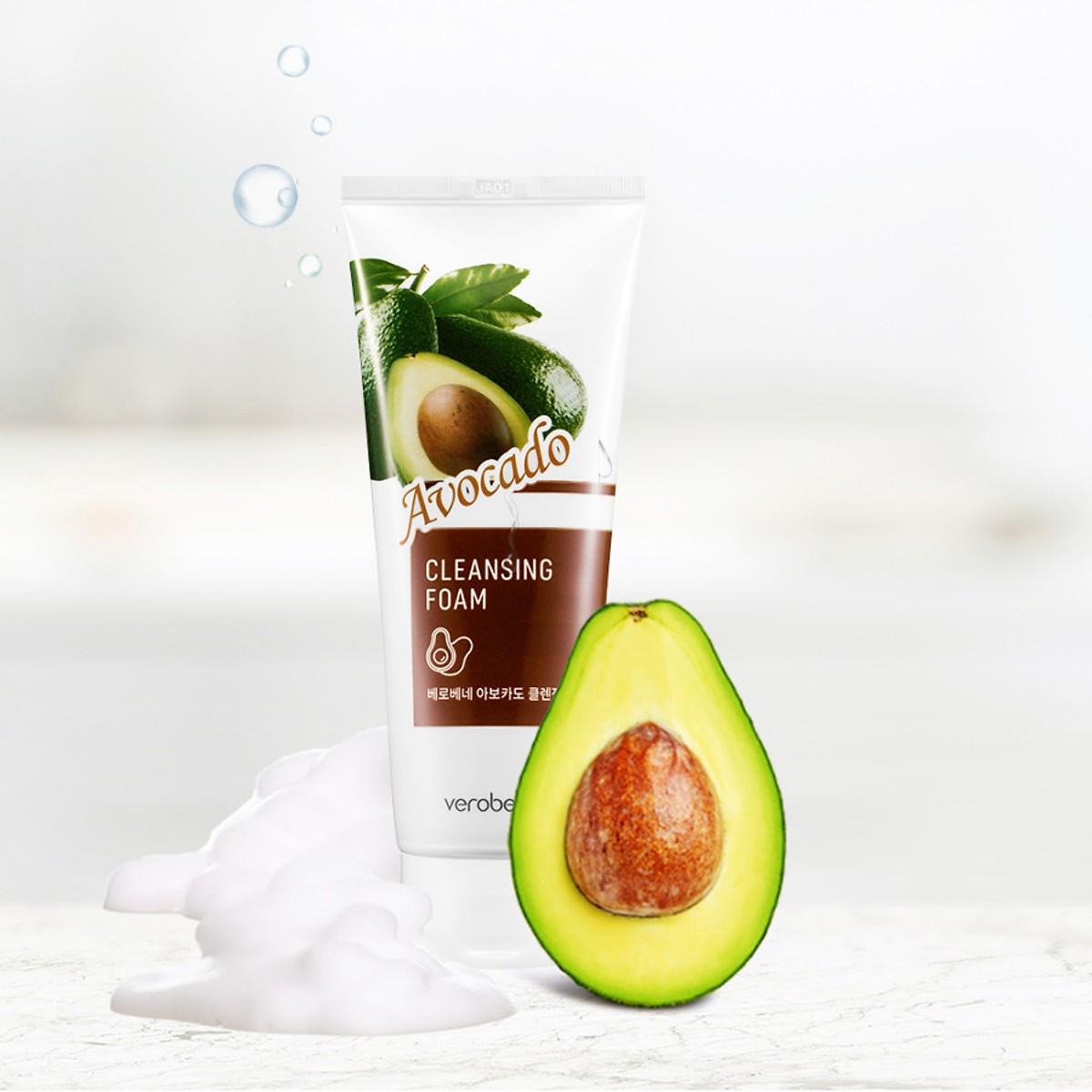Sữa Rửa Mặt Bơ (Hàn Quốc) Verobene Avocado Cleasing Foam 150ml
